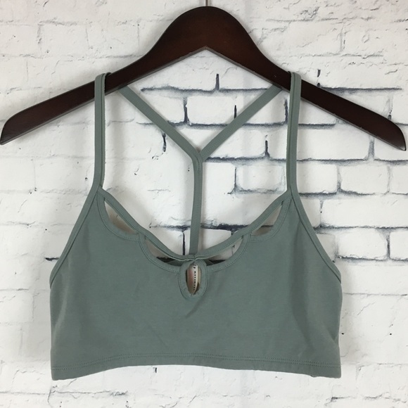 Free People Other - Free People Movement Bralette Green Sz L
